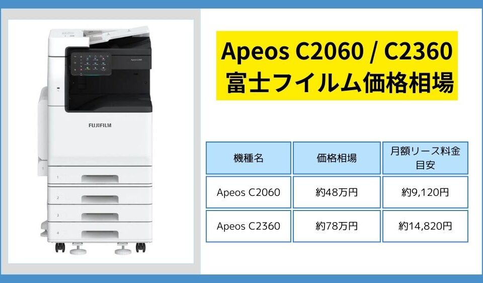 Apeos C2060 / C2360価格相場