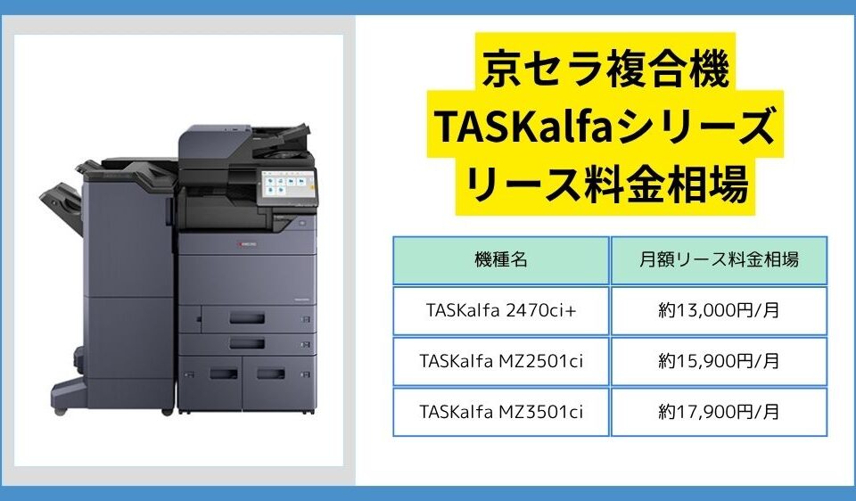 京セラ複合機価格相場