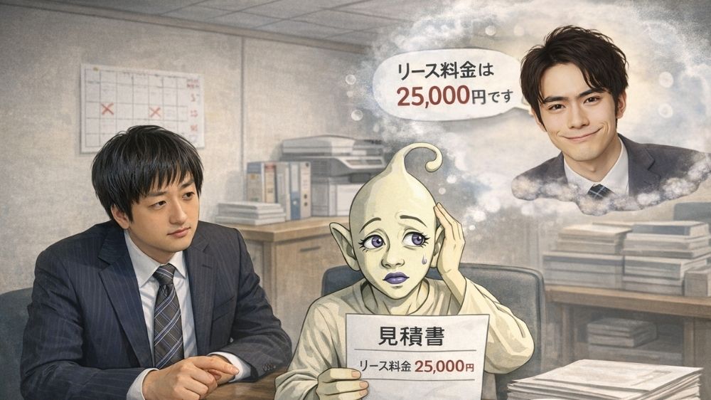 事例1　リース料金が相場より高い